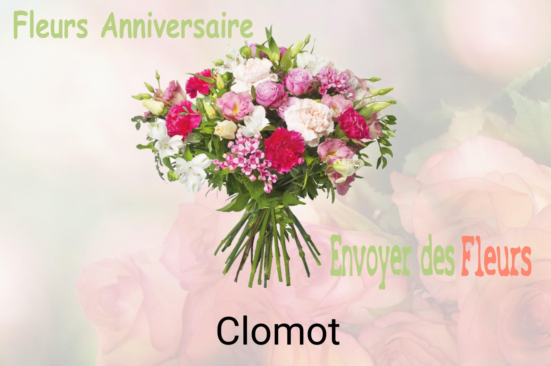 Bouquet de fleurs d’anniversaire livré à Clomot