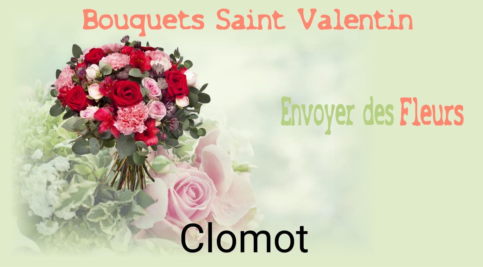 Roses de Saint-Valentin livrées à Clomot